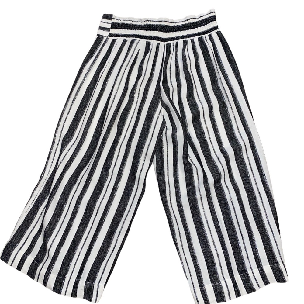 Eat. 1946 Linen/ Rayon Wide Leg Pants Size: Large